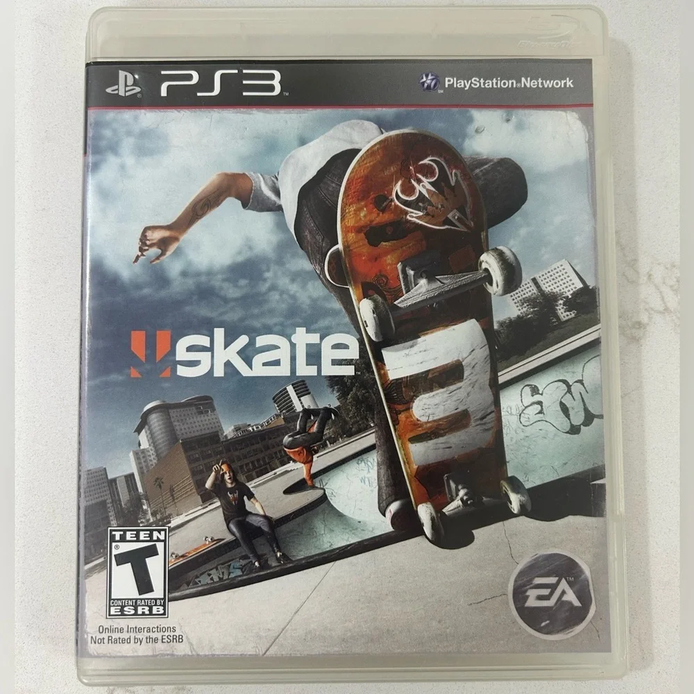 PS3 PlayStation 3 Skate Skateboarding Video Game